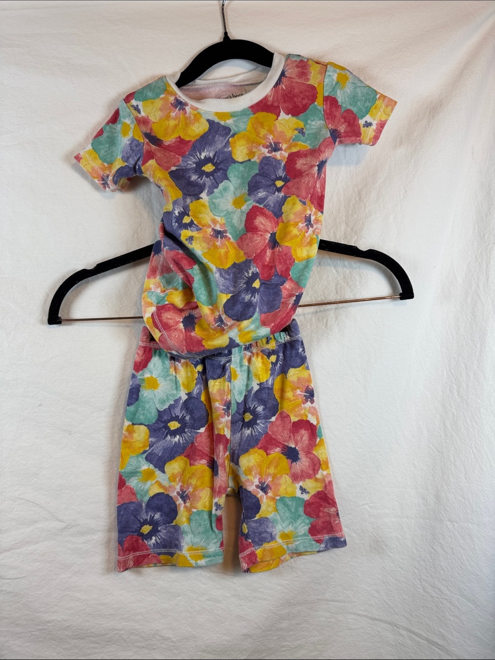 Burt’s Bees Floral Pajama Set 3T
